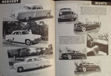 "Floyd Clymers Catalog of Automobiles" US-Automobile-Yearbook 1952 (2353)
